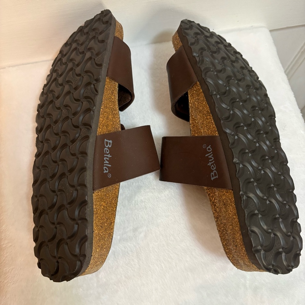 Betula by Birkenstock double strap leather sandals - Picture 7 of 7